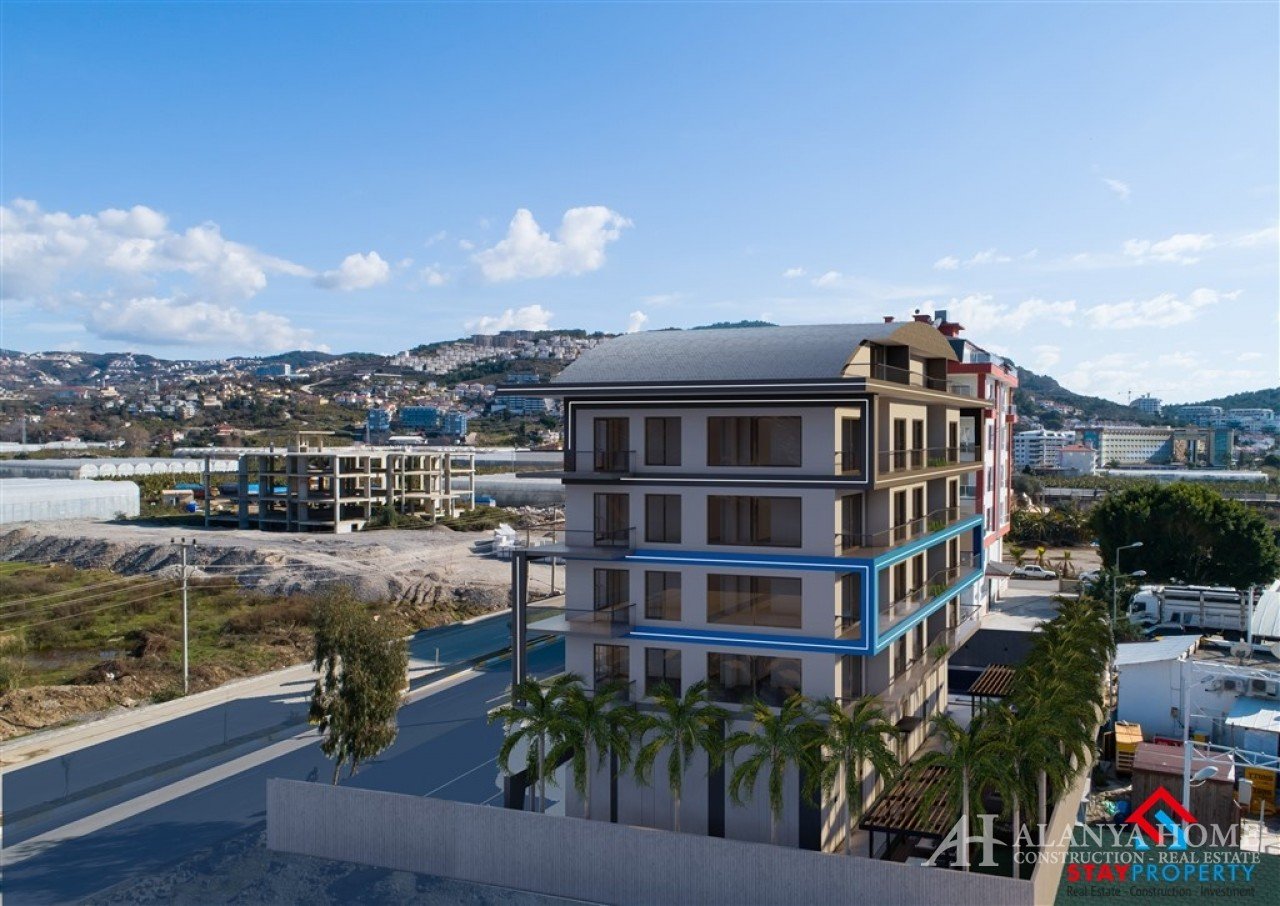 Exodus City Residence Kargicak آلانیا آنتالیا ترکیه خرید فروش آپارتمان مبله یک خوابه در طرح اقساطی پ